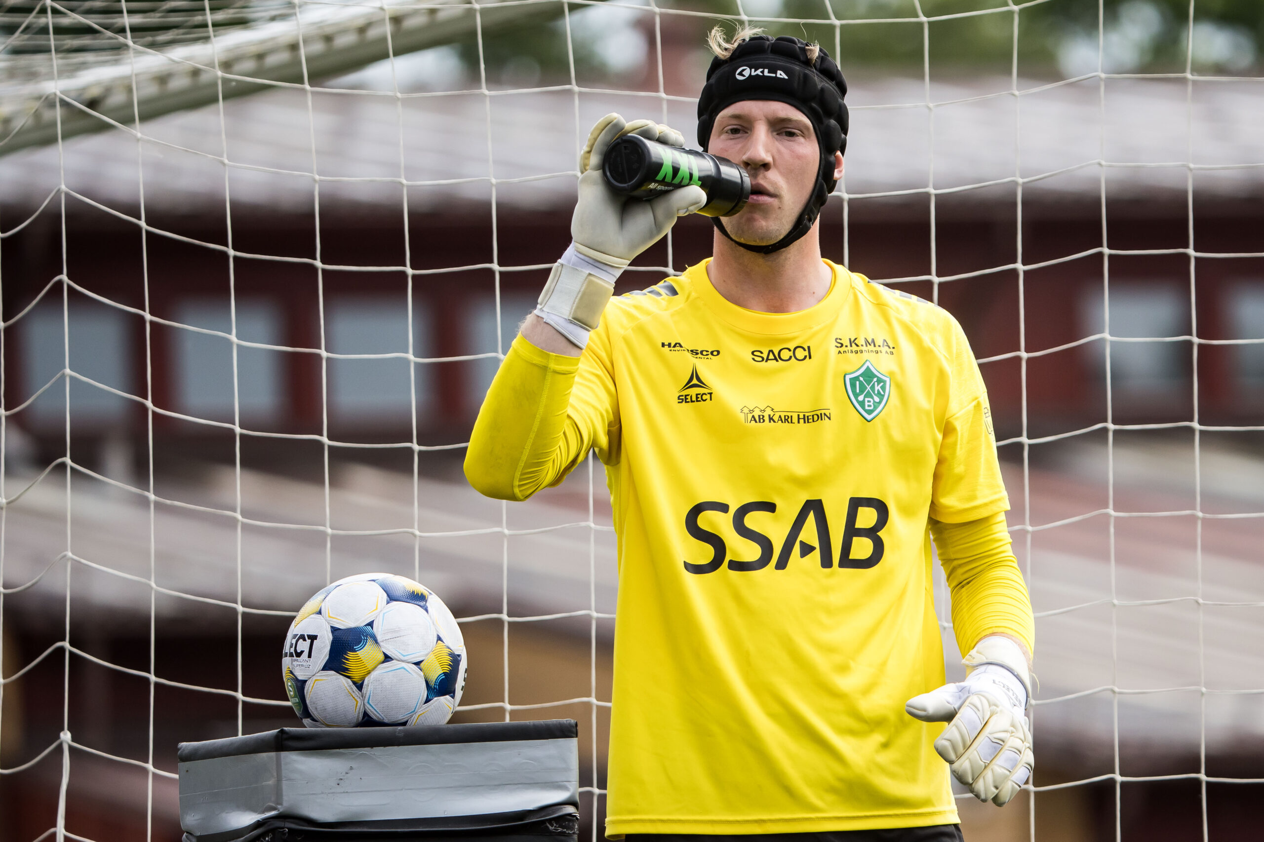 Viktor Frodig inför dagens match på Vallen