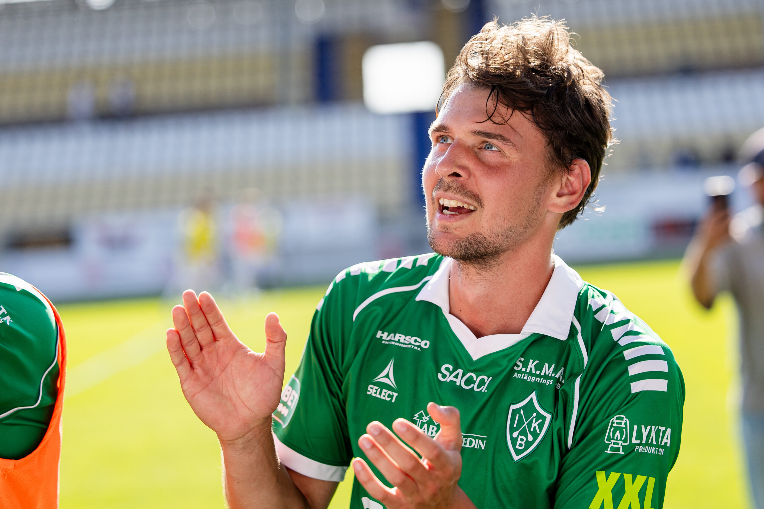 Spelarintervjuer efter vinsten