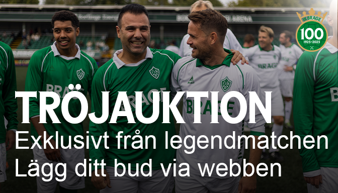 Exklusiv auktion av matchtröjorna från legendmatchen
