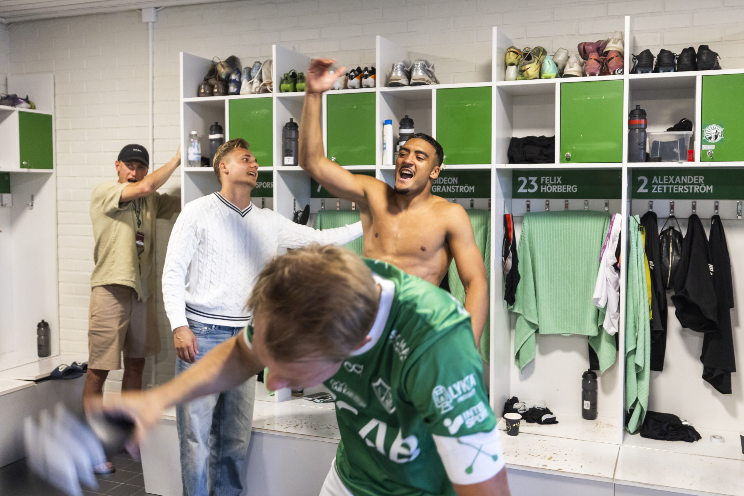 "Gidde" och Jonsson efter 5-1